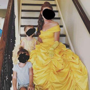 Women's Beauty and the Beast Belle Gown,  Halloween Costume